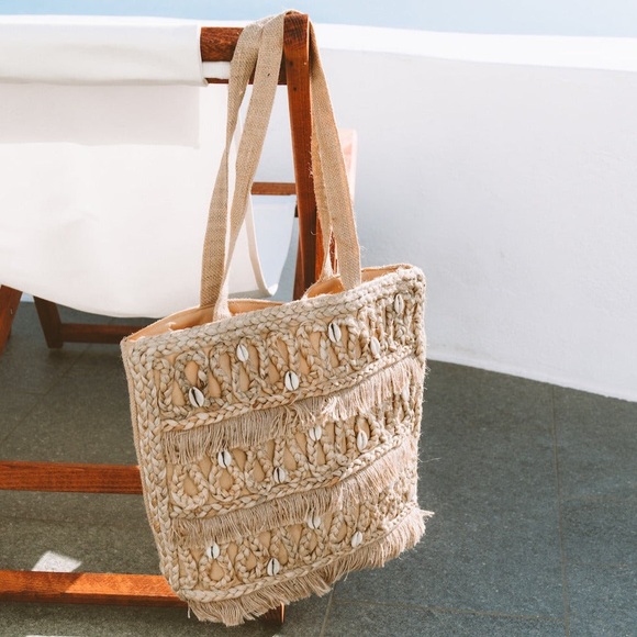 Salt+Umber | Isla Jute Seashell Tote - Eco Friendly - Boho - Beachy - NWT - Picture 13 of 13
